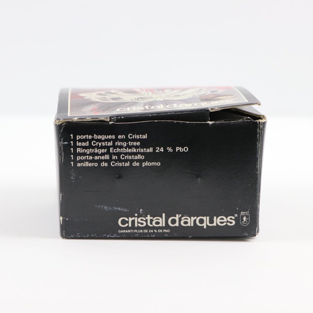 Castel Cristal D'Arques Lead Crystal Ring Tree Genuine Bleikristall 24% PbO - Picture 9 of 13